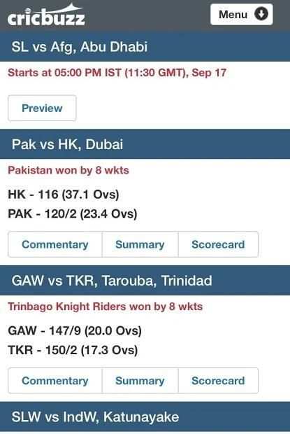 Cricbuzz - Cricket Score, Schedule, Latest News screenshot 3
