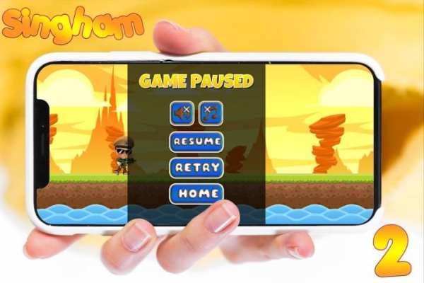 Little Singham: Run & Shoot screenshot 2