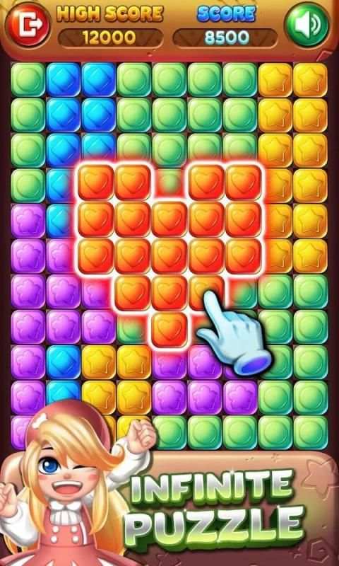 Block Blast Candy Legend स्क्रीनशॉट 1