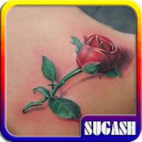 Flower Tattoo Design on 9Apps