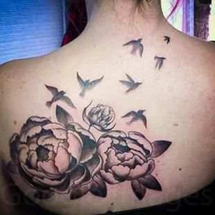 Flower Tattoo Design screenshot 3