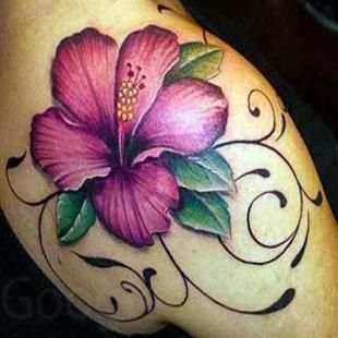 Flower Tattoo Design screenshot 2