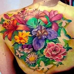 Flower Tattoo Design screenshot 7