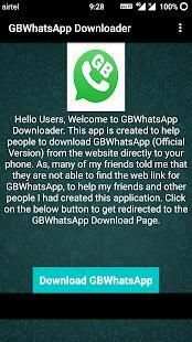 GBWhatsApp Downloader screenshot 3