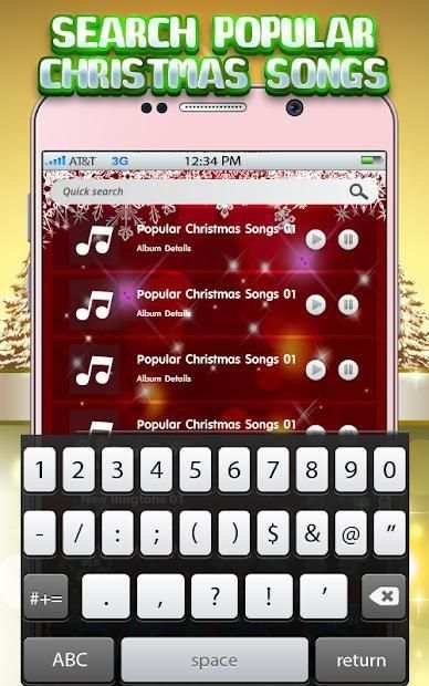 Popular Christmas Songs screenshot 1