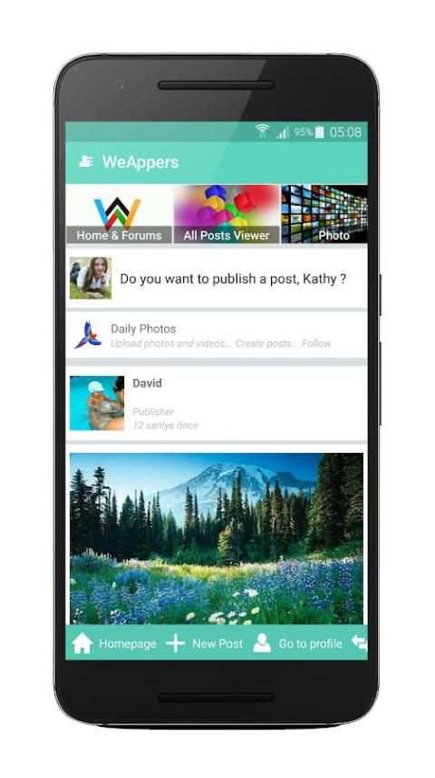 WeAppers -Free Social Friendship Android App Maker screenshot 8