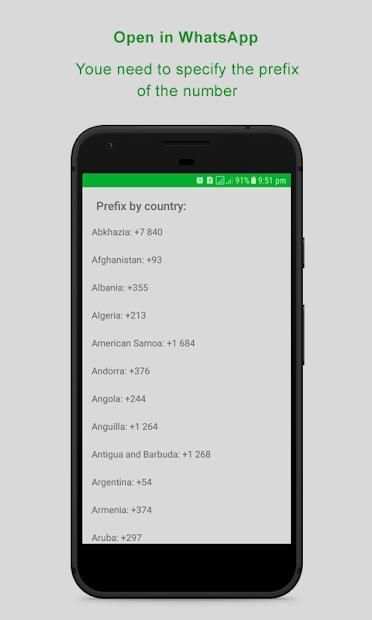 Open in Whatsapp: Messages with WhatsApp screenshot 2
