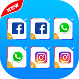 Dual Apps - Multiple Accounts &amp; Parallel APP icon