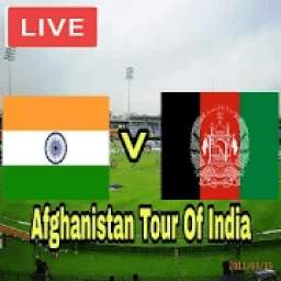 India vs Afghanistan Test Live