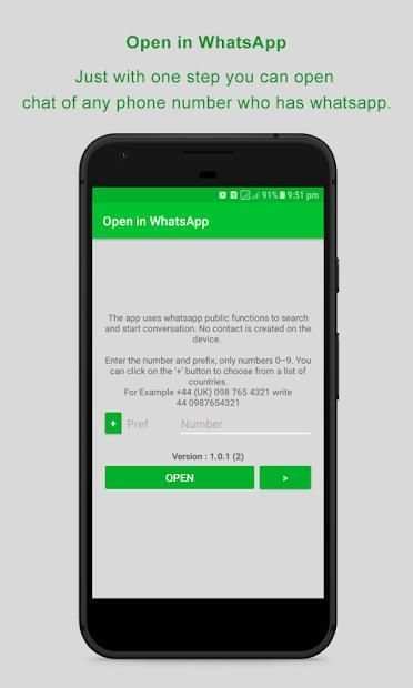Open in Whatsapp: Messages with WhatsApp screenshot 4