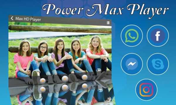 Power Max Player स्क्रीनशॉट 1