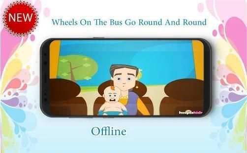 Wheels On The Bus Go Round And Round-offline screenshot 1
