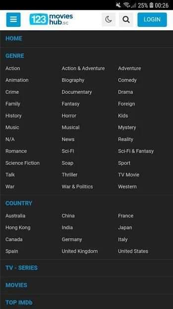Movies Hub screenshot 1