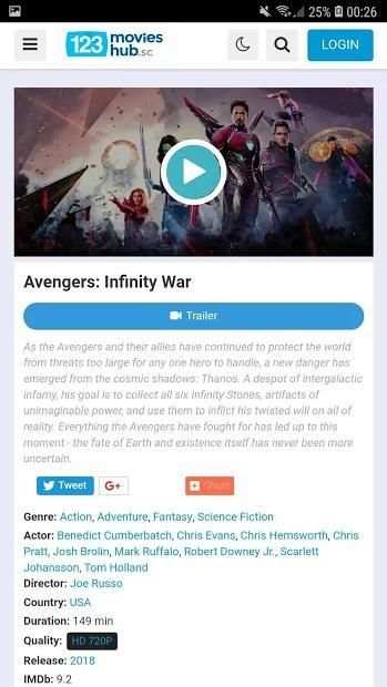 Movies Hub screenshot 2