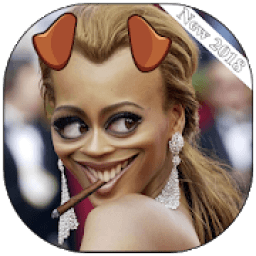 ikon Funny Face Photo Editor Face Changer 2018