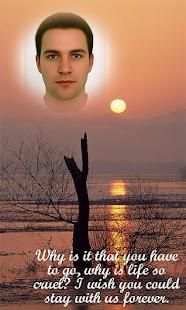 RIP Condolence Photo Frame स्क्रीनशॉट 3