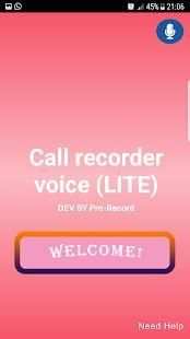 Call Recorder Voice (LITE) screenshot 4