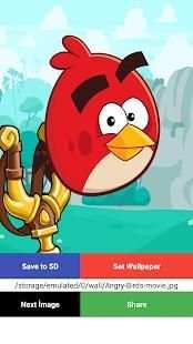 angry birds classic walpapers स्क्रीनशॉट 6