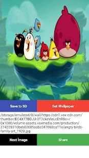 angry birds classic walpapers स्क्रीनशॉट 1
