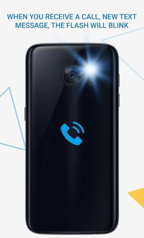 Calling flashlight - Flashlight ringtone screenshot 4