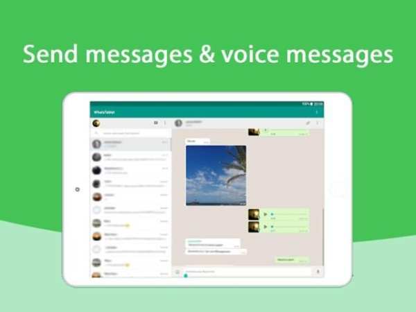 Open Tablet in WhatsApp (one click to chat) screenshot 1