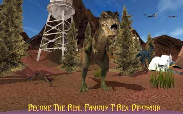 Angry Dinosaur Simulator 2017 स्क्रीनशॉट 7