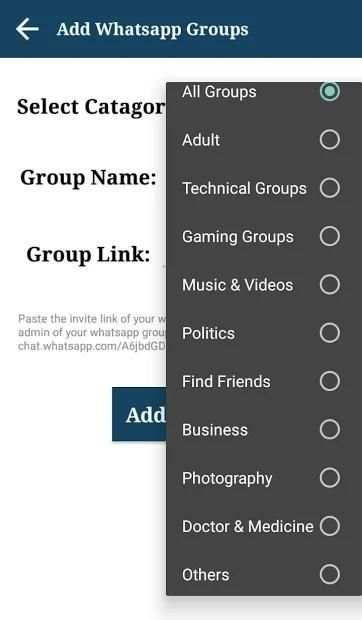 Group For Whats-app (Unlimited Groups Link) screenshot 3