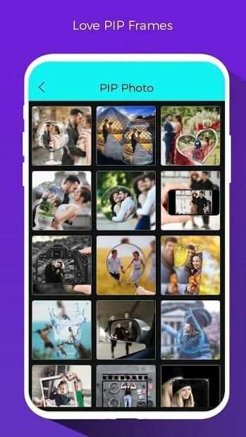 Love PIP Collage Maker 4 تصوير الشاشة