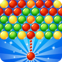 Bubble shooter fruit juice icon