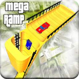 Mega Ramp Car Stunts Race Impossible Tracks Drive