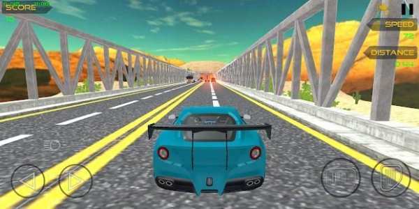 Extreme Highway Car Racing Simulator screenshot 2