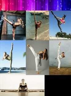 Karate Girls Splits Wallpapers screenshot 2