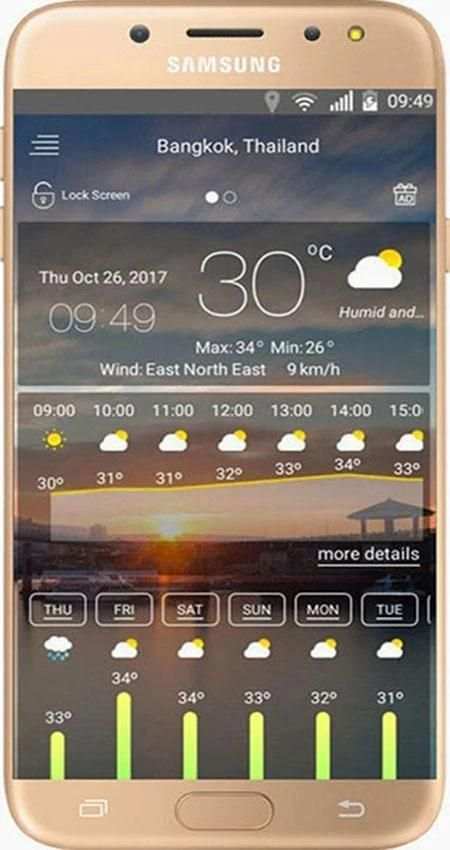 Weather screenshot 3
