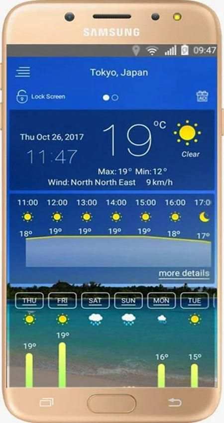 Weather screenshot 4