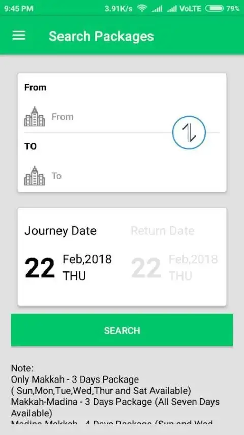 Umrah Bus screenshot 2