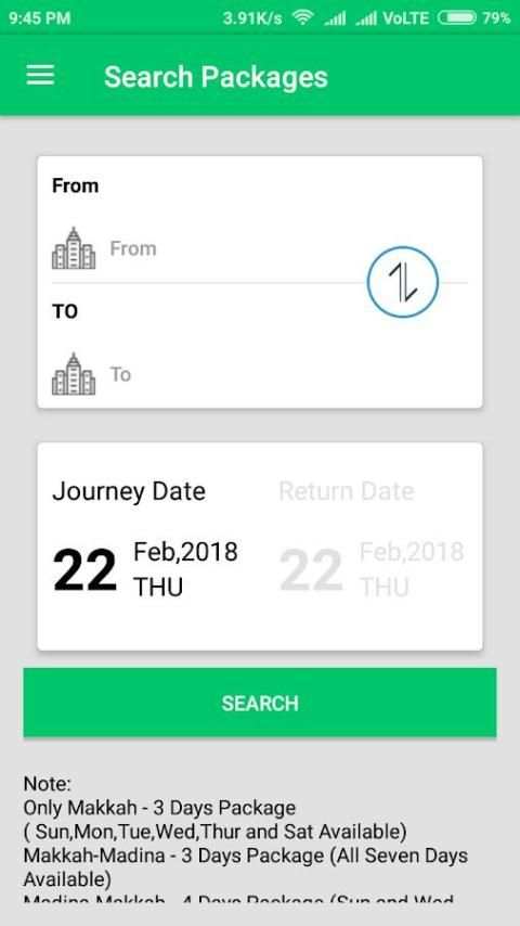 Umrah Bus screenshot 2