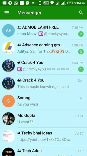 Messenger - text & video chat for u screenshot 5