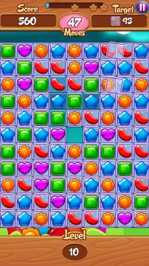 Match Three: Candy स्क्रीनशॉट 4