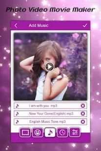 Photo Video Music Maker स्क्रीनशॉट 3