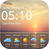 Weather & Clock Android