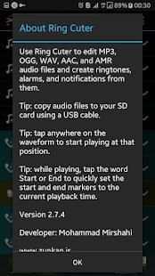 برش آهنگ پیشرفته - Ring Cutter
‎ screenshot 1