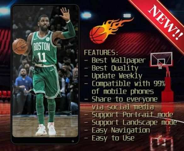 Kyrie Irving Wallpaper HD 4K * screenshot 2