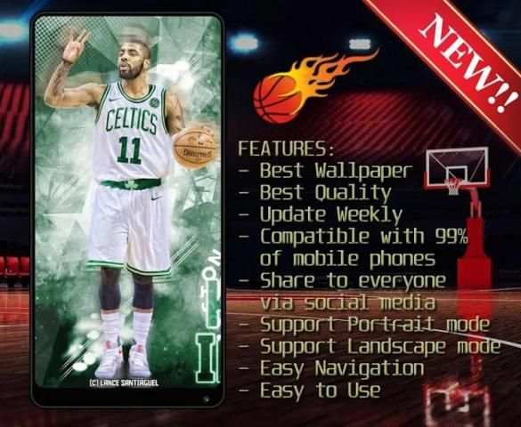 Kyrie Irving Wallpaper HD 4K * screenshot 1