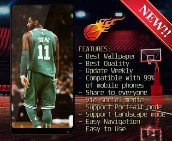 Kyrie Irving Wallpaper HD 4K * screenshot 3