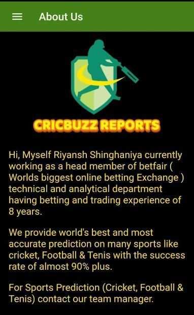 CricBuzz Match Predictions स्क्रीनशॉट 2