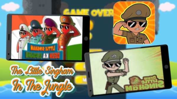 Little a hero Singham adventure In The Jungle screenshot 1