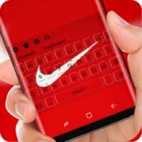 Red Nike Keyboard
