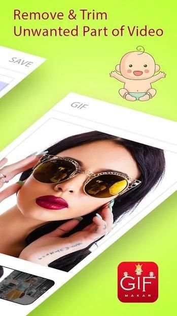 GIF Maker, GIF Editor,Video to GIF, Video Maker स्क्रीनशॉट 1