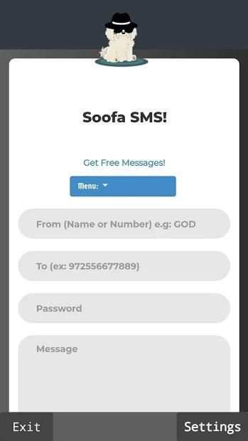 Soofa Spoof SMS screenshot 4
