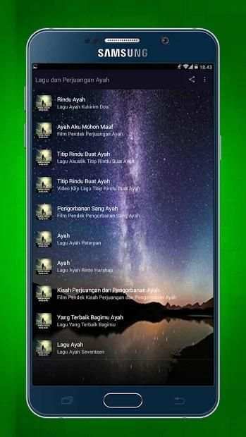 Lagu Rindu Ayah Terharu screenshot 1